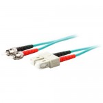 AddOn Fiber Optic Duplex Patch Network Cable ADD-ST-SC-3M5OM4