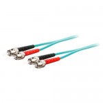 AddOn Fiber Optic Duplex Patch Network Cable ADD-ST-ST-3M5OM4