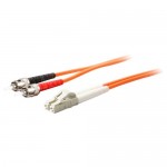 AddOn Fiber Optic Duplex Patch Network Cable ADD-ST-LC-3M6MMF
