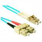 eNet Fiber Optic Duplex Patch Network Cable SC2-10G-1M-ENC