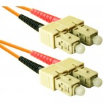 eNet Fiber Optic Duplex Patch Network Cable SC2-50-2M-ENC