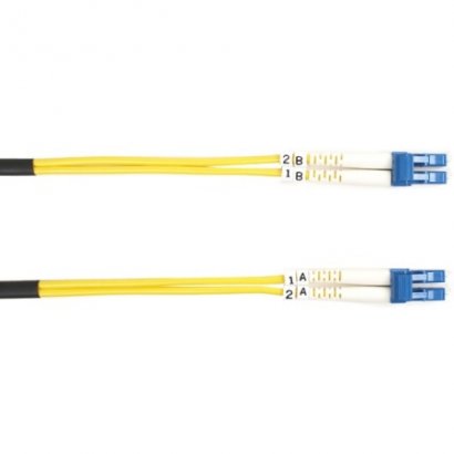 Black Box Fiber Optic Duplex Patch Network Cable FOSM-015M-LCLC