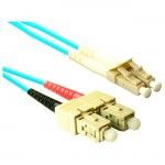 ENET Fiber Optic Duplex Patch Network Cable SCLC-OM4-10M-ENC