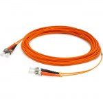 AddOn Fiber Optic Duplex Patch Network Cable ADD-ST-ST-65M6MMF