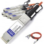 AddOn Fiber Optic Network Cable QSFP-4X10G-AOC20M-AO