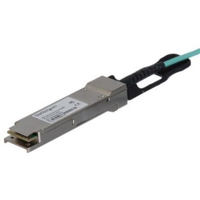 StarTech.com Fiber Optic Network Cable QSFP40GAO15M