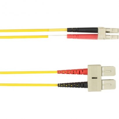 Black Box Fiber Optic Patch Network Cable FOCMRSM-015M-SCLC-YL