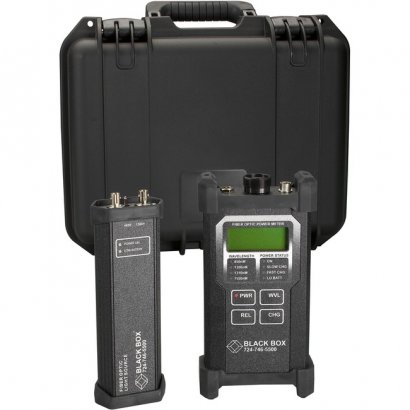 Black Box Fiber Optic Power Meter Source Kit TS1300A