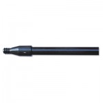Fiberglass Broom Handle, Nylon Plastic Threaded End, 1" Dia. x 60" Long, Black BWK636