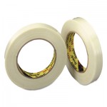 Scotch Filament Tape, 24mm x 55m, 3" Core, Clear MMM8931