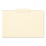 Smead File Folder, 1/3 Cut Second Position, Reinforced Top Tab, Legal, Manila, 100/Box SMD15336