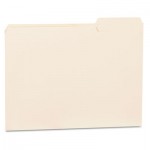 UNV12123 File Folders, 1/3 Cut Third Position, One-Ply Top Tab, Letter, Manila, 100/Box UNV12123