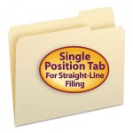 Smead File Folders, 1/3 Cut Third Position, One-Ply Top Tab, Letter, Manila, 100/Box SMD10333