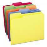 Smead File Folders, 1/3 Cut Top Tab, Letter, Bright Assorted Colors, 100/Box SMD11943