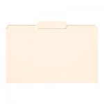 Smead File Folders, 1/3 Cut Second Position, One-Ply Top Tab, Legal, Manila, 100/Box SMD15332