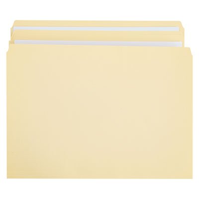 UNV16120 File Folders, Straight Cut, Two-Ply Top Tab, Legal, Manila, 100/Box UNV16120