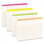 Post-It Tabs File Tabs, 2 x 1 1/2, Lined, Assorted Brights, 24/Pack MMM686F1BB