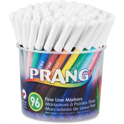 Prang Fine Line Markers - Washable 80796