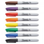 Sharpie Fine Point Permanent Marker, Assorted, 8/Set SAN30078