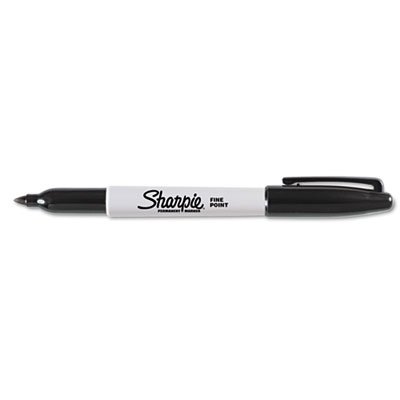 30001 Fine Point Permanent Marker, Black SAN30001EA