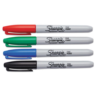 Sharpie Fine Tip Permanent Marker, Assorted Colors, 36/Pack SAN1921559