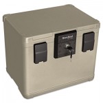 SureSeal By FireKing Fire and Waterproof Chest, 0.60 ft3, 16w x 12-1/2d x 13h, Taupe FIRSS106