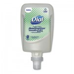 Dial Professional FIT Fragrance-Free Antimicrobial Manual Dispenser Refill Gel Hand Sanitizer, 1.2 L, Bottle, 3/Carton DIA16706