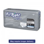 FitRight Active Male Guards, 6 x 11, White, 52/Pack MIIMSCMG02