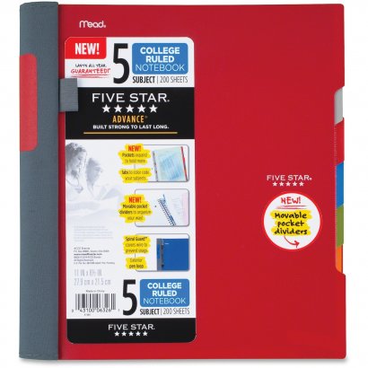 Mead Five Star Notebook 06326