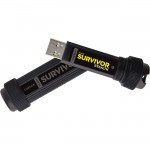 Corsair Flash Survivor Stealth 128GB USB 3.0 Flash Drive CMFSS3B-128GB