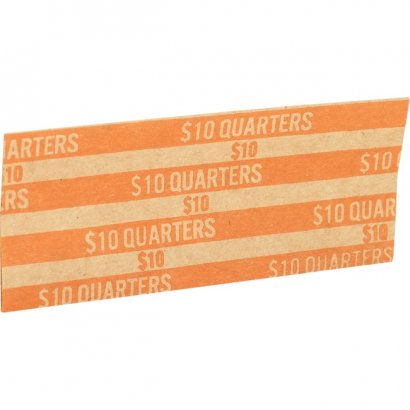 Sparco Flat $10.00 Quarters Coin Wrapper TCW25