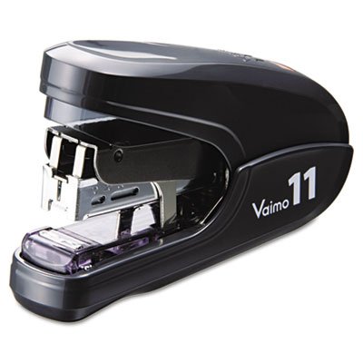 MAX HD11FLK BLACK Flat Clinch Light Effort Stapler, 35-Sheet Capacity, Black MXBHD11FLKBK