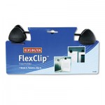 Kensington K62081BF FlexClip Gooseneck Copyholder, Monitor/Laptop Mount, Black KMW62081