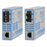 Omnitron Systems FlexPoint 100Fx/Tx Fast Ethernet Copper to Fiber Media Converter 4353-21