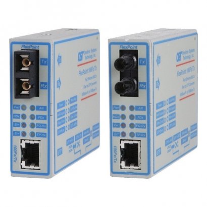 Omnitron Systems FlexPoint 100Fx/Tx Fast Ethernet Copper to Fiber Media Converter 4353-20