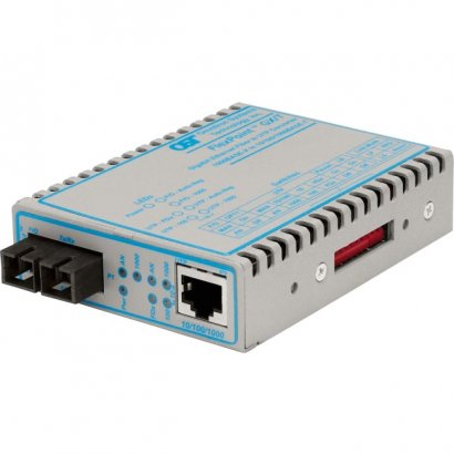 Omnitron Systems FlexPoint GX/T 10/100/1000 Copper to 100/1000X Fiber Ethernet Media Converter 4701-1W