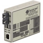Black Box FlexPoint Modular Media Converter, RS-232 to Fiber, Single-Mode, 30 km, SC ME662A-SSC