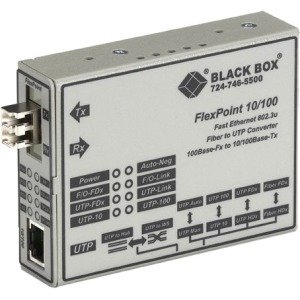 Black Box FlexPoint Transceiver/Media Converter LMC100A-SMLC-R2