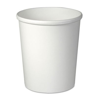 H4325-2050 Flexstyle Double Poly Paper Containers, 32oz, White, 25/Pack, 20 Packs/Carton SCCH4325U