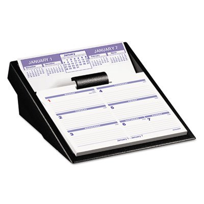 At-A-Glance Flip-A-Week Desk Calendar and Base, 5 5/8 x 7, White, 2016 AAGSW700X00
