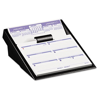 At-A-Glance Flip-A-Week Desk Calendar Refill, 5 5/8 x 7, White, 2016 AAGSW705X50