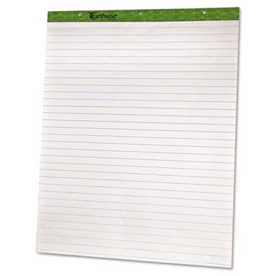 Ampad Flip Charts, 1" Ruled, 27 x 34, White, 50 Sheets, 2/Pack TOP24034