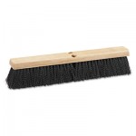 BWK 20618 Floor Brush Head, 18" Wide, Black, Medium Weight, Polypropylene Bristles BWK20618