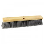 BWK 20418 Floor Brush Head, 18" Wide, Flagged Polypropylene Bristles BWK20418