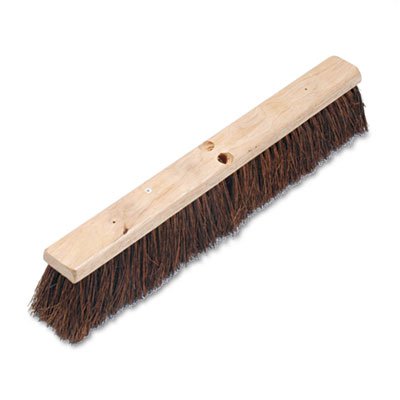 Floor Brush Head, 3 1/4" Natural Palmyra Fiber, 24 BWK20124