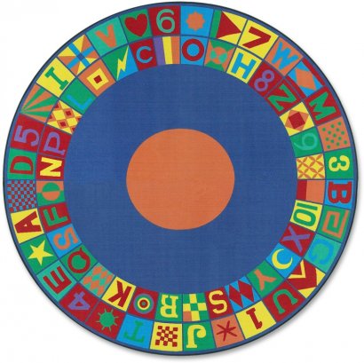 Floors That Teach Round Rug FE14887A