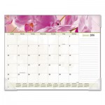 At-A-Glance Floral Panoramic Desk Pad, 22 x 17, Floral, 2016 AAG89805