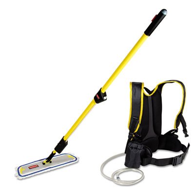 FGQ97900YL00 Flow Finishing System, 56" Handle, 18" Mop Head, Yellow RCPQ979