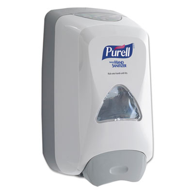 PURELL FMX-12 Foam Hand Sanitizer Dispenser For 1200 mL Refill, 6.6" x 5.13" x 11", White GOJ512006