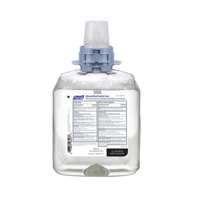 PURELL 5192-04 FMX-12 Refill Advanced Foam Hand Sanitizer, 1200 mL, 4/Carton GOJ519204CT